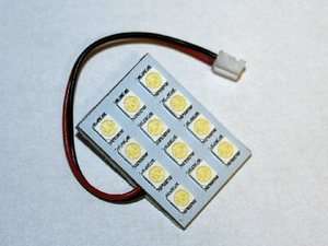 DE3175 DE3022 168 194 BA9 LED 12PC Panel 35 x 25mm  