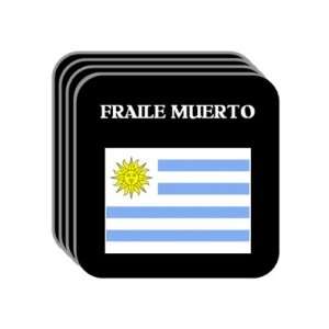  Uruguay   FRAILE MUERTO Set of 4 Mini Mousepad Coasters 