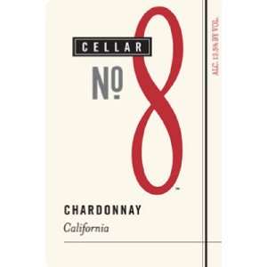  2008 Cellar No.8 Chardonnay 750ml Grocery & Gourmet Food