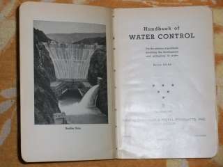 Handbook of Water Control 1948  