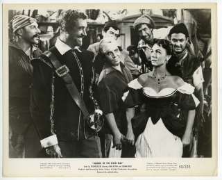 Movie Still~John Payne/Donna Reed~Raiders of the Seven Seas (1953 