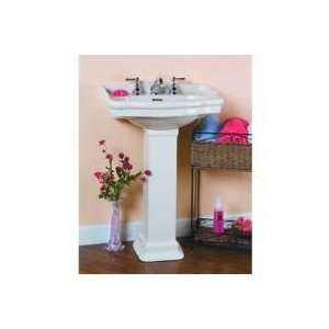 Barclay 3 854 WH Stanford 600 Series 4 Centerset Pedestal Bathroom S