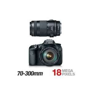  Canon EOS 7D with 70 300MM Lens  Players & Accessories