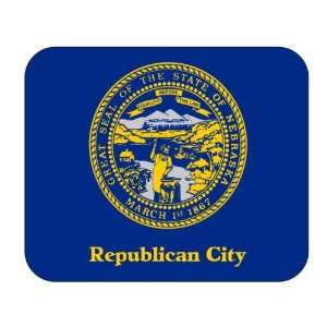  US State Flag   Republican City, Nebraska (NE) Mouse Pad 
