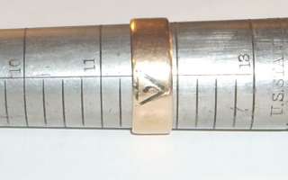 14K Gold Masonic Yod Ring Size 12 6.4 grams  