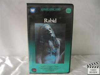 Rabid VHS Marilyn Chambers; David Cronenberg  