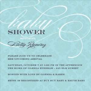  Baby Shower Typography Bali Baby Shower Invitations