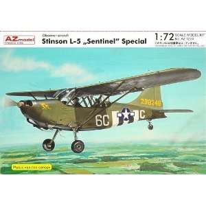  AZ 1/72 Stinson L5 Sentinel Special Observer Aircraft Kit 