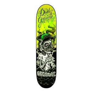  CREATURE Gravette Hippie Skull 2 Powerply Skate Deck 