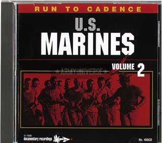 Run To Cadence US Marines Volume II CD (Item #1988)