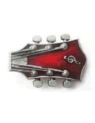  belt buckle guitar   Clothing & Accessories