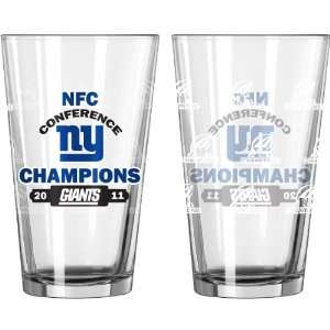  Boelter New York Giants 2011 NFC Conference Champions Pint 