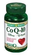  Natures Bounty Q Sorb CoQ10, 120mg, 30 Softgels Health 