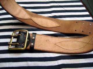 Soviet Russian Marines leather belt & Makarov holster  