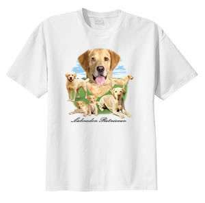 Yellow Lab Labrador Lawn Dog T Shirt S  6x  