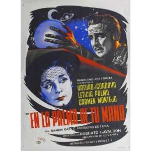 In the Palm of Your Hand (1951) 27 x 40 Movie Poster Mexican Style A 