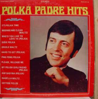 POLKA PADRE hits LP vinyl PC 101 VG  MN POLKA  