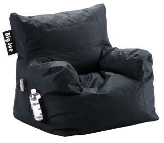 Big Joe Bean Bag Chair with Side Cup holder & Side Pocket Available in 