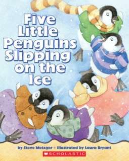   Five Little Penguins Slipping On The Ice by Steve 