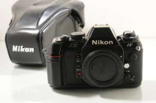 excellent NIKON N2020 AF 35mm student FILM SLR CAMERA BODY + CF 36 