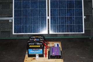   watt surge solar power generator & two 140 watt solar panel  