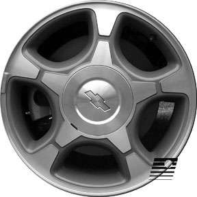 Chevrolet Trailblazer 2004 2009 17 inch Used Wheel, Ri  