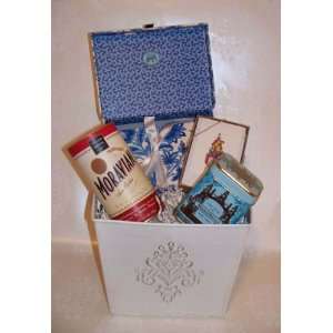 Writers Tea and Note Cards Gift Set Grocery & Gourmet Food