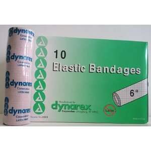  Ace Bandage 6, Latex Free, Clip Closure, 10/bx Health 