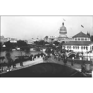  Jackson Park, Chicago Worlds Fair 1893   24x36 Poster 