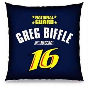  Biederlack NASCAR Biffle #16 Toss Pillow Sports 