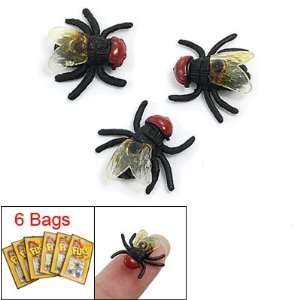   Artificial Flies Halloween Joking Life like Bugs Toys Toys & Games