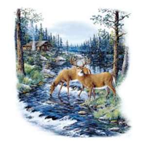  T shirts Wildlife Deer Peaceful Morning M Everything 