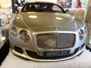 12 2011 BENTLEY CONTINENTAL GT Right Hand Drive Grey Silver RESIN 