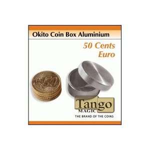 Okito Coin Box Aluminum 50 cent Euro (A0001) Tango Toys & Games