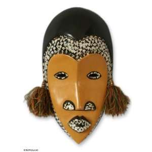  Ghanaian wood mask, Monkey Mirage