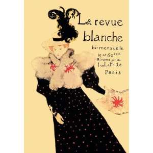  La Revue Blanche 12x18 Giclee on canvas