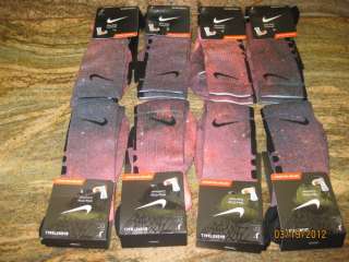 2012 Nike Elite Basketball Socks SZ L Large 8 12 Foamposite Galaxy All 