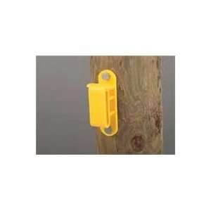  3 PACK WOOD POST TAPE INSULATOR, Color YELLOW; Size 25 