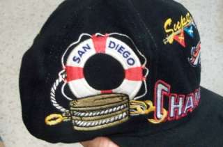 Denver Broncos Snapback Hat VINTAGE SuperBowl 32 Champs John Elway 