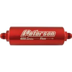    Peterson Fluid Systems 09 0483 10AN In Line Fuel Filter Automotive