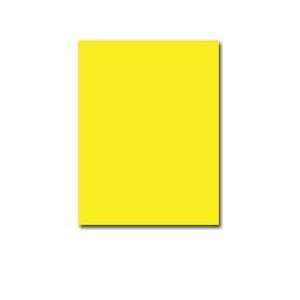  8 1/2 X 11 Astrobright Solar Yellow paper (Pkg of 50 