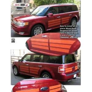  Ford Flex Wood Panel Graphics Kit 1 Automotive