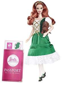 2012 Barbie Dolls of the World Ireland NEW IN STOCK NOW 746775047702 