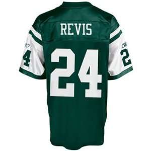 Darrell Revis #24 New York Jets (LG.) Reebok Onfield Green Jersey 