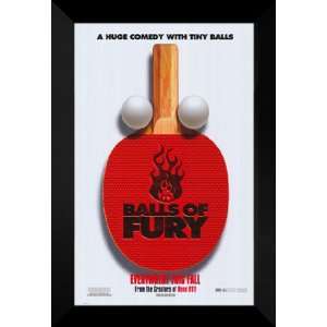  Balls of Fury 27x40 FRAMED Movie Poster   Style A 2007 