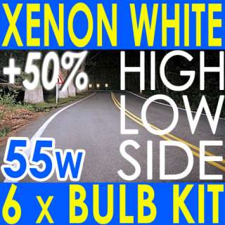 55w NISSAN Almera Tino Xenon High/Low Beam Bulbs H7/H7  