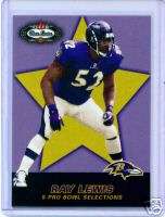 02 Box Score Pro Bowl Ray Lewis Baltimore Ravens  
