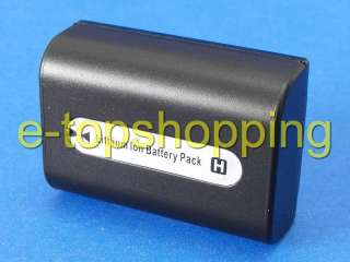 Battery + Charger for SONY DCR SR47 DCR SR47/L DCR SR47/R DCR SR47/S 