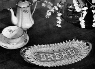 42 Vintage Doily Crochet Patterns circa 1940s & 50s  