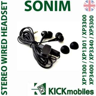   Wired Handsfree Headset for XP1300/XP1301/XP3300/XP5300 New  